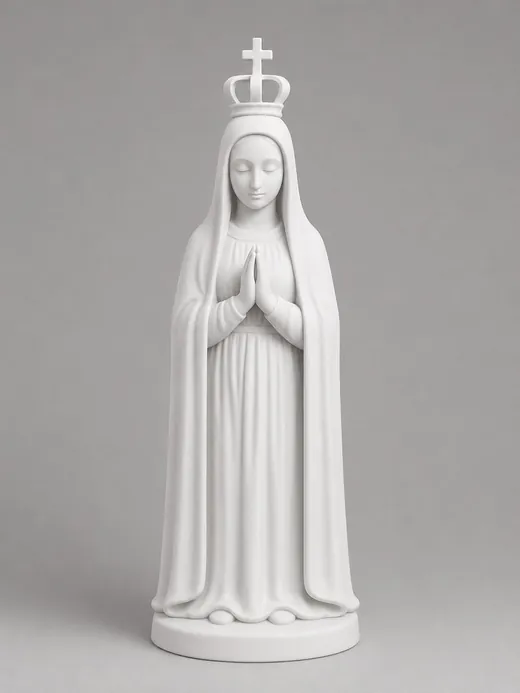Vierge de Fátima imprimée en 3D