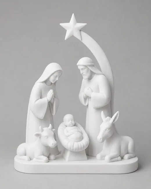Nativité imprimée en 3D